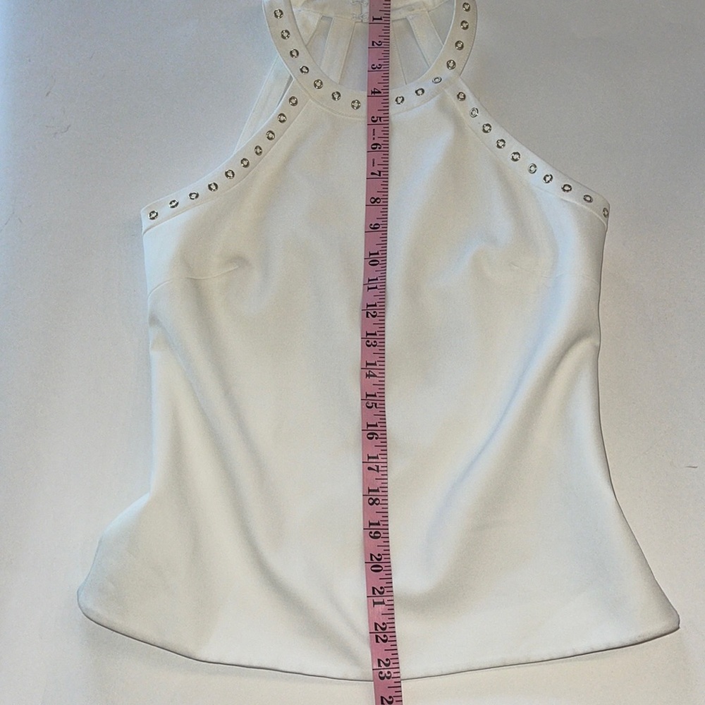 Badgely Mischka Belle Tank Top Size 4 - Picture 12 of 16